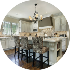 More than just custom cabinets, kitchens are our niche and we provide full service kitchen remodeling throughout the Boise area.
